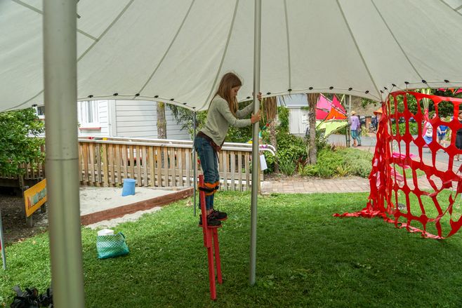 Marie On Stilts